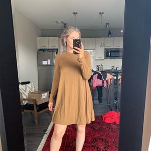 Long sleeve tshirt dress